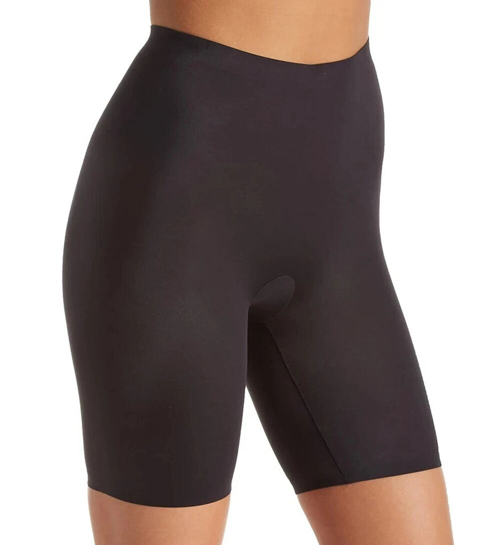 Maidenform DM0035 Cover Your Bases Thigh Slimmer with Cool Comfort Black M